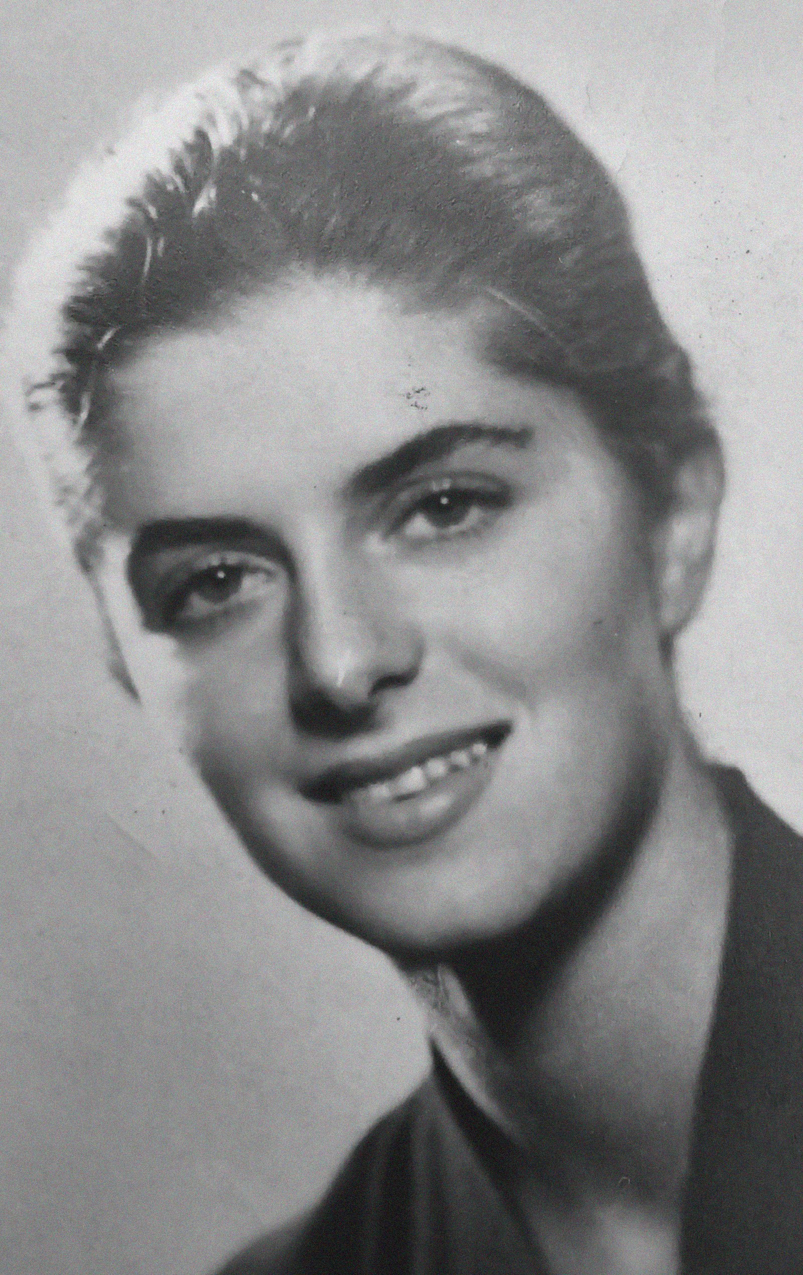 Ruth Wenkart (later Marcovici), Vienna 1957
